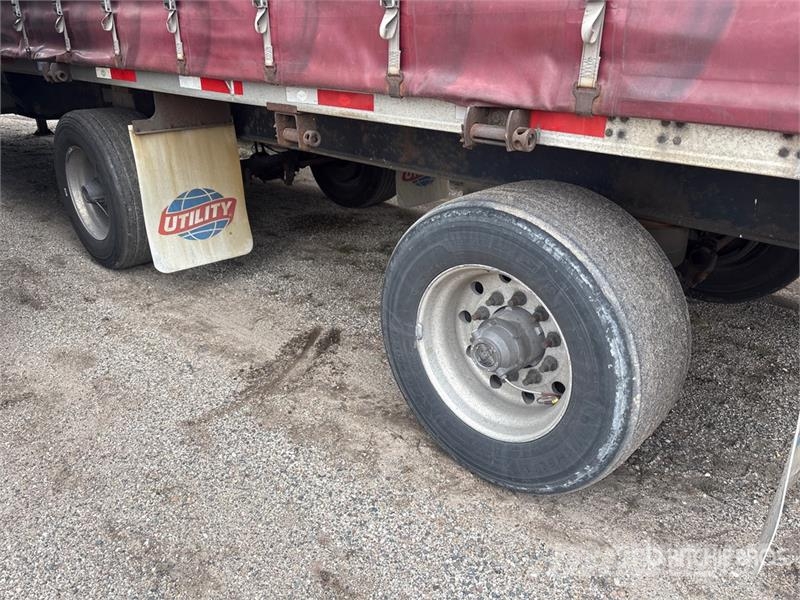  Utilty TS2CHA 50 ft T/A Spread Axle Curtain Side T مقطورات بغطاء جانبي