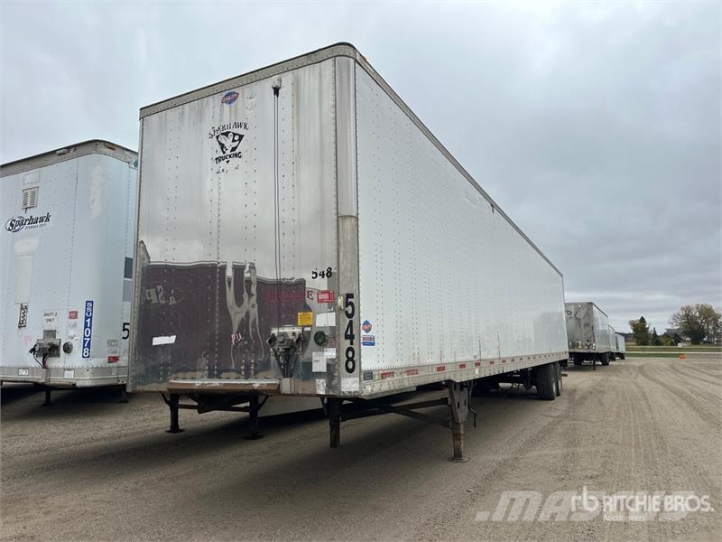 Utilty VS2DX 53 ft x 102 in T/A Van Trailer Furgons