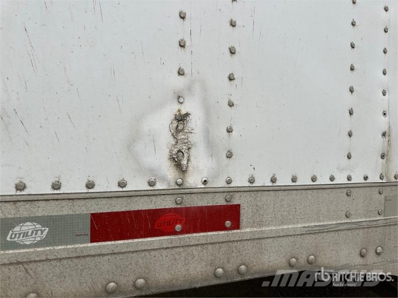 Utilty VS2DX 53 ft x 102 in T/A Van Trailer Furgons
