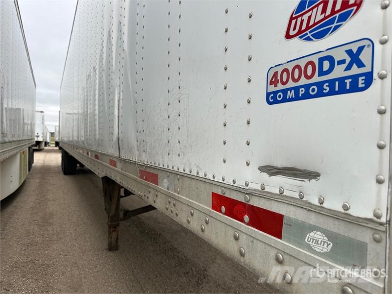 Utilty VS2DX 53 ft x 102 in T/A Van Trailer Furgons