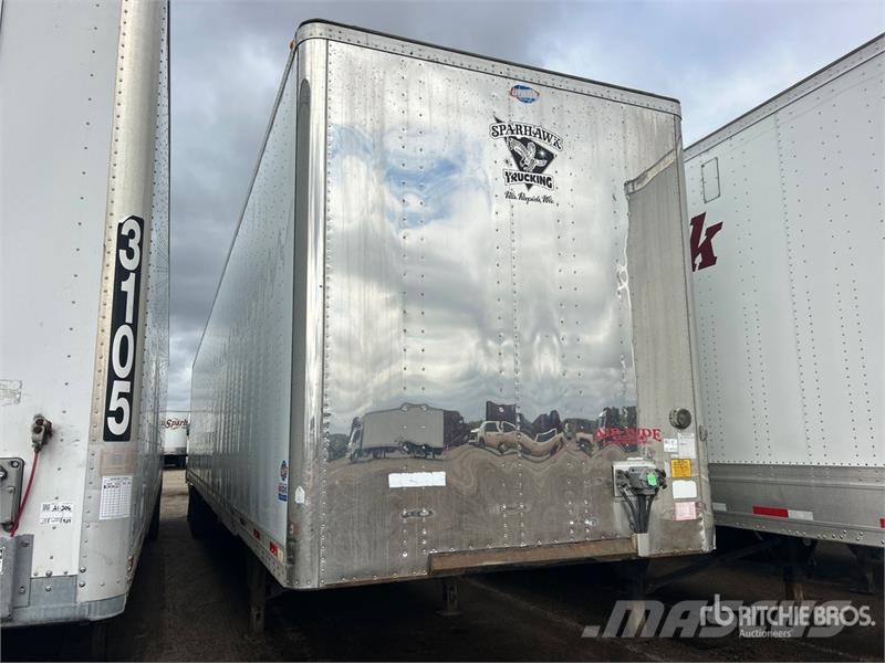 Utilty VS2DX 53 ft x 102 in T/A Van Trailer Furgons