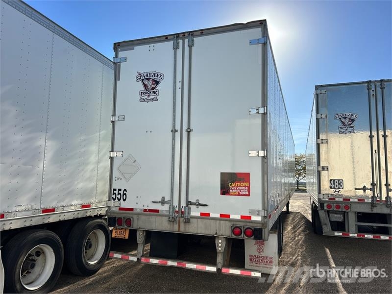  Utilty VS2DX 53 ft x 102 in T/A Van Trailer مقطورات ذات هيكل صندوقي