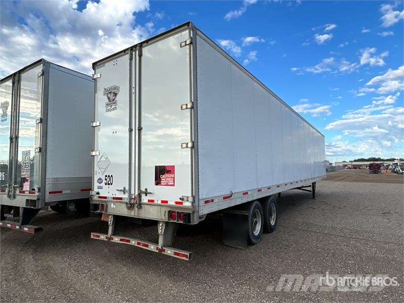  Utilty VS2DX 53 ft x 102 in T/A Van Trailer مقطورات ذات هيكل صندوقي