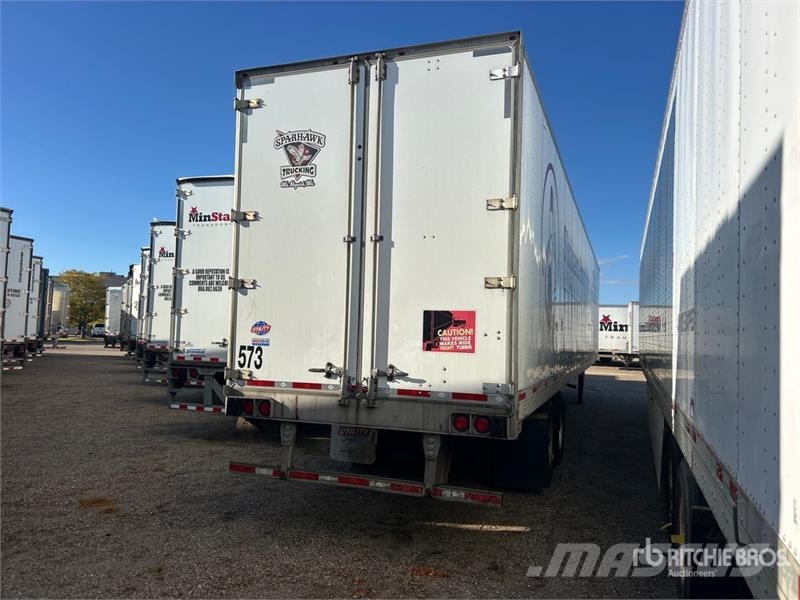 Utilty VS2RA 53 ft x 102 in T/A Van Trailer Furgons