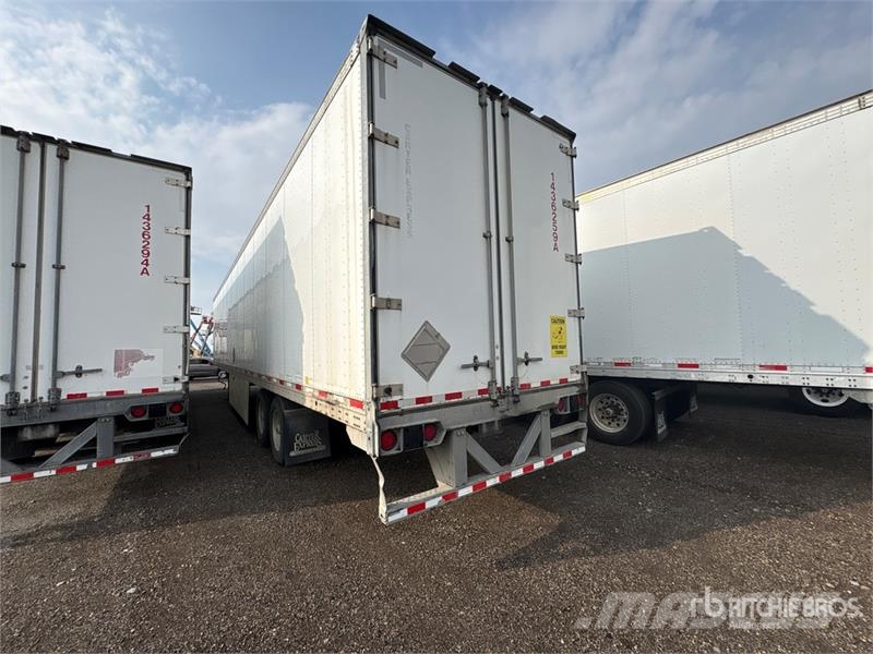 Vanguard 53 ft T/A Van Trailer Furgons