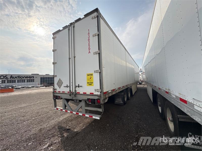Vanguard 53 ft T/A Van Trailer Furgons