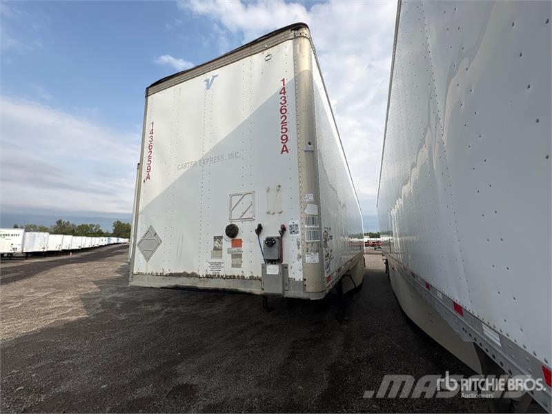 Vanguard 53 ft T/A Van Trailer Furgons