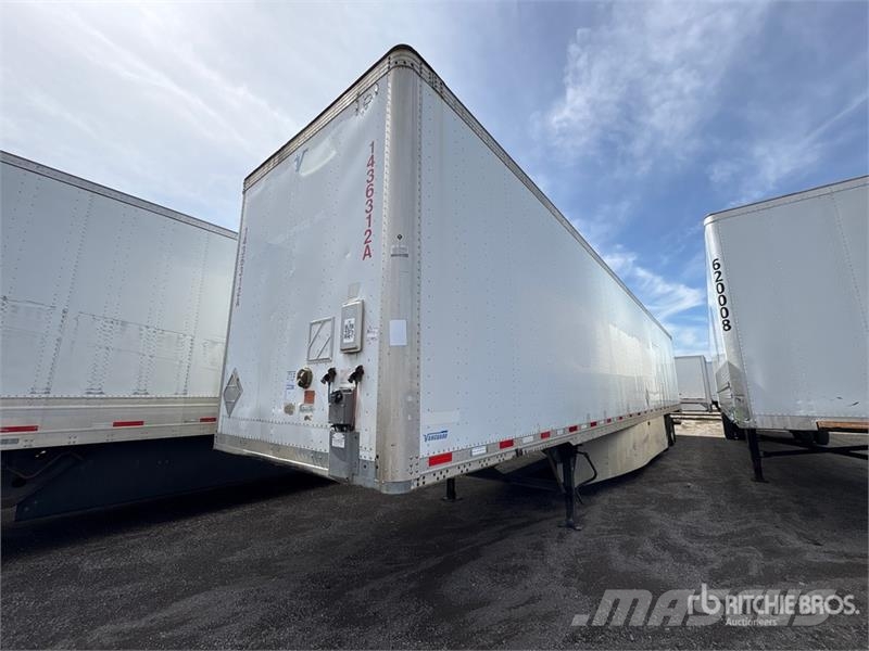 Vanguard 53 ft T/A Van Trailer Причепи-фургони