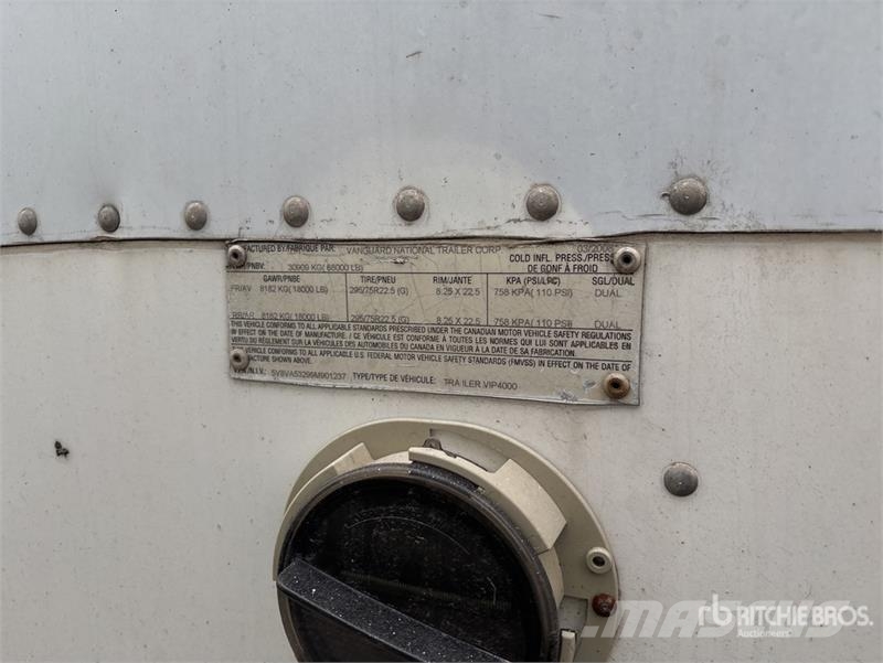 Vanguard 53 ft T/A Van Trailer Prikolice sa sandukom