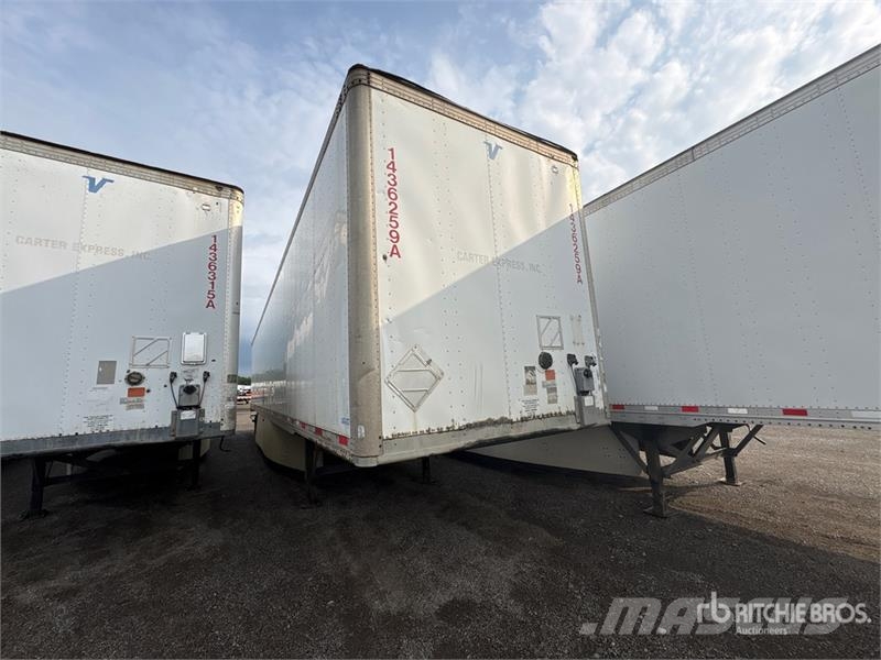 Vanguard 53 ft T/A Van Trailer Furgons