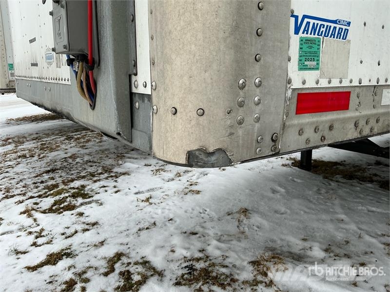 Vanguard 53 ft x 102 in T/A Van Trailer Cajas de remolque