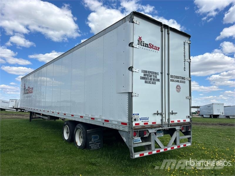 Vanguard 53 ft x 102 in T/A Van Trailer Cajas de remolque