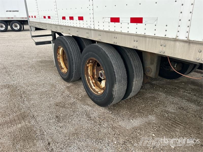 Vanguard 53 ft x 102 in T/A Van Trailer Furgons
