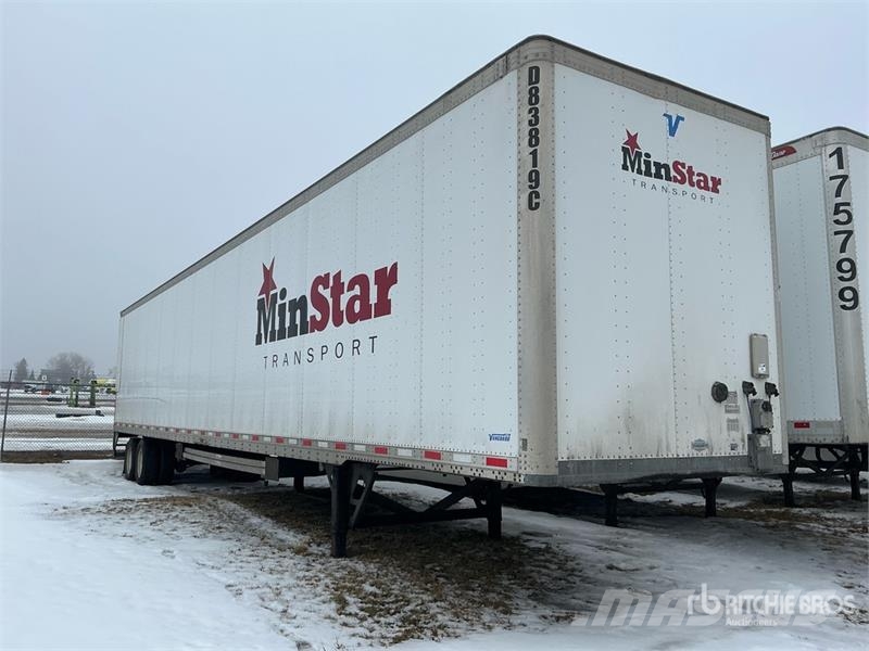Vanguard 53 ft x 102 in T/A Van Trailer Cajas de remolque
