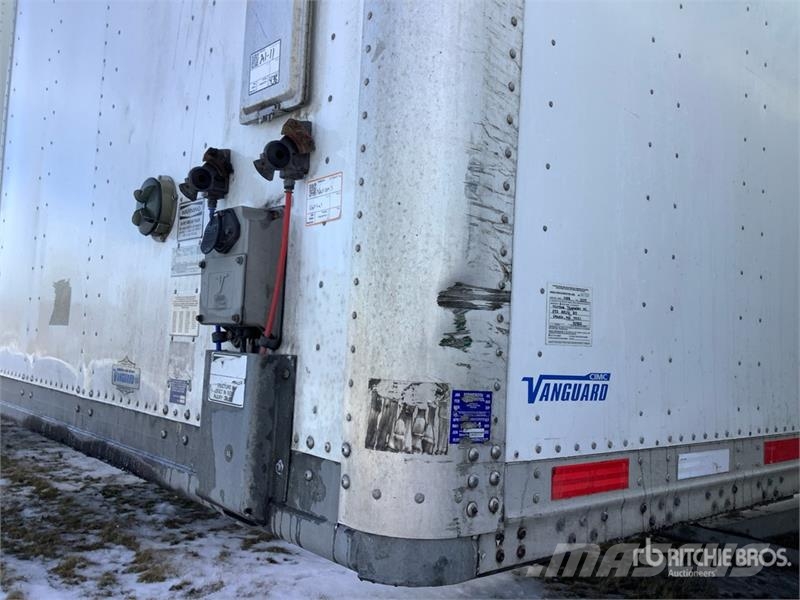 Vanguard 53 ft x 102 in T/A Specialized Decking Van Trailer Прицепы-фургоны