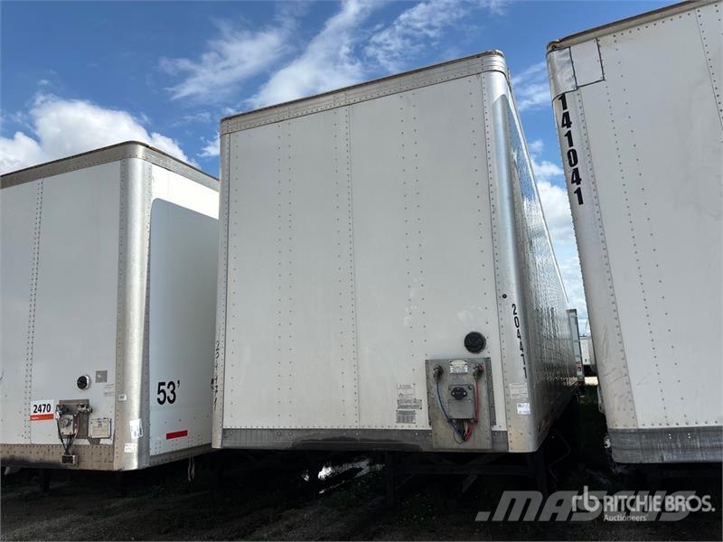 Vanguard 53 ft x 102 in T/A Van Trailer Ремаркета фургони