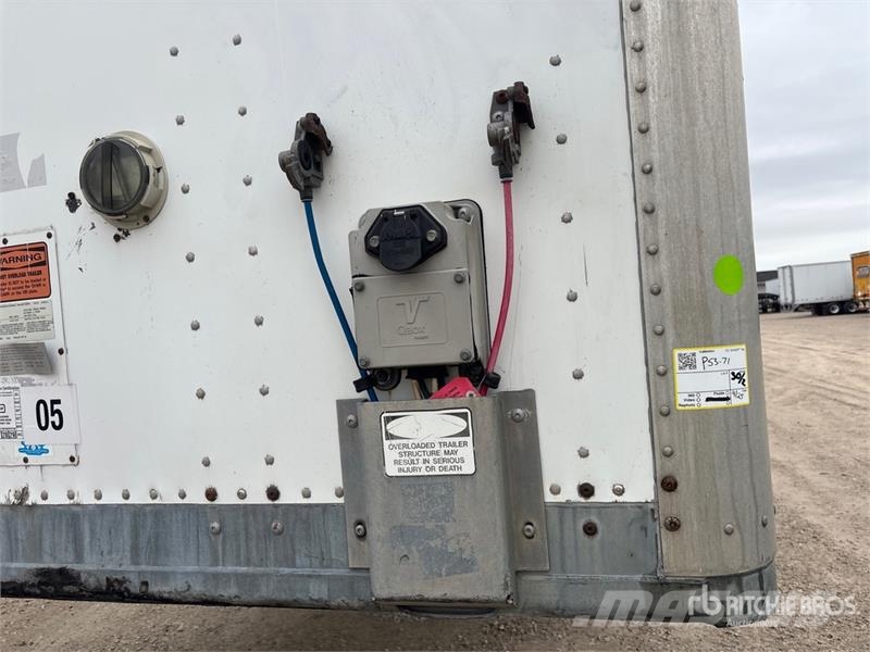 Vanguard 53 ft x 102 in T/A Van Trailer Kapali kasa treylerler