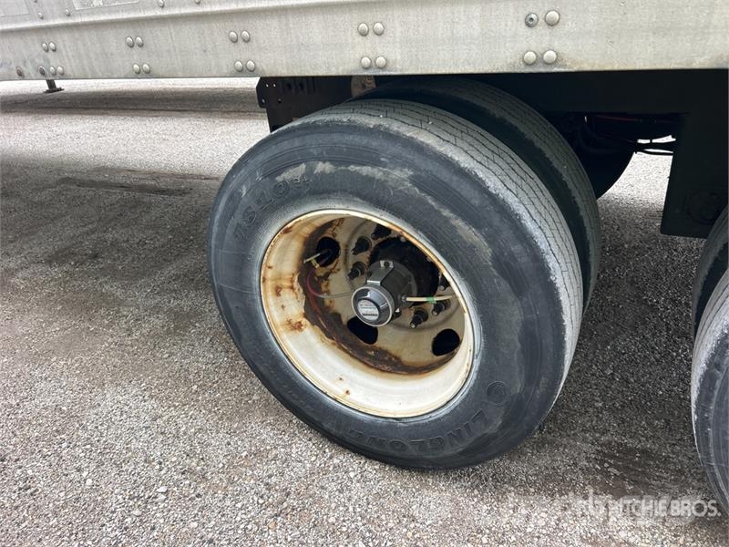 Vanguard 53 ft x 102 in T/A Van Trailer Skappåbygg