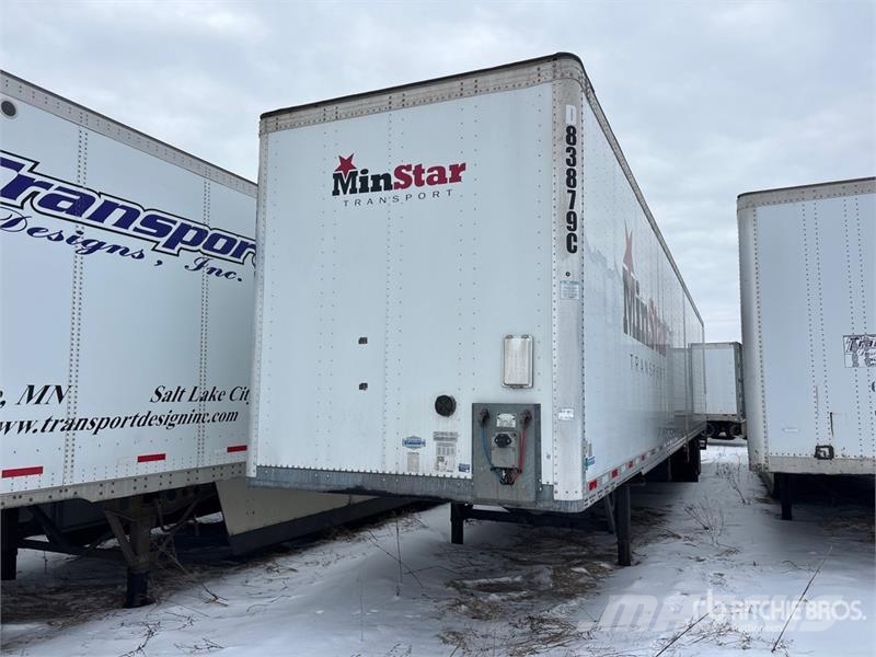 Vanguard 53 ft x 102 in T/A Van Trailer Cajas de remolque