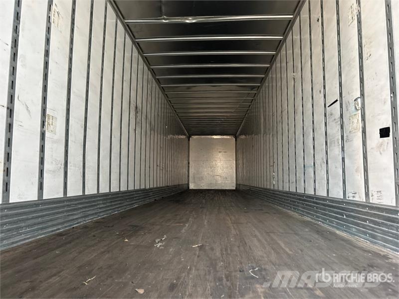 Vanguard 53 ft x 102 in T/A Van Trailer Skappåbygg