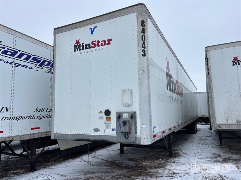 Vanguard 53 ft x 102 in T/A Van Trailer Cajas de remolque