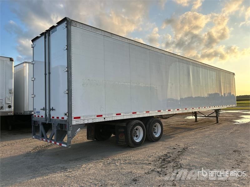 Vanguard 53 ft x 102 in T/A Van Trailer Skappåbygg