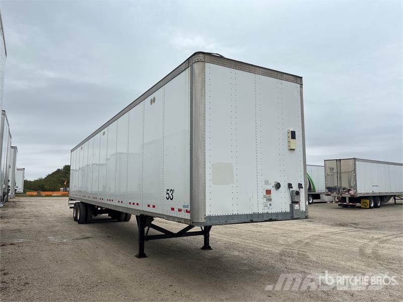 Vanguard 53 ft x 102 in T/A Van Trailer Kapali kasa treylerler