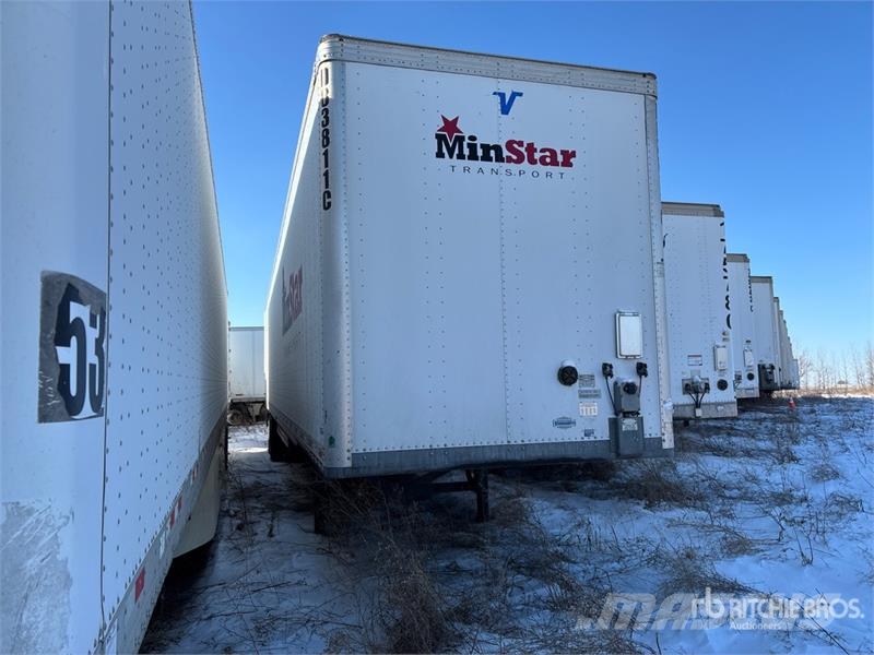 Vanguard 53 ft x 102 in T/A Van Trailer Cajas de remolque