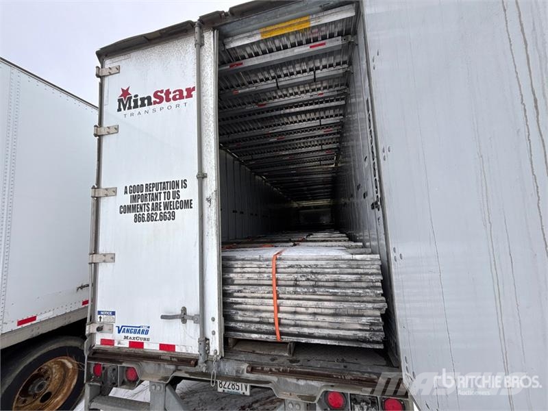 Vanguard 53 ft x 102 in T/A Van Trailer Cajas de remolque