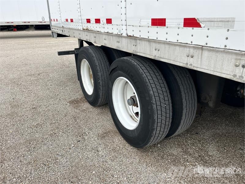 Vanguard 53 ft x 102 in T/A Van Trailer Furgons
