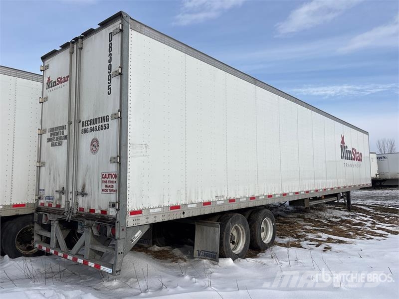 Vanguard 53 ft x 102 in T/A Van Trailer Cajas de remolque