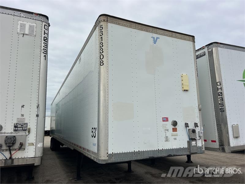 Vanguard 53 ft x 102 in T/A Van Trailer 箱體拖車