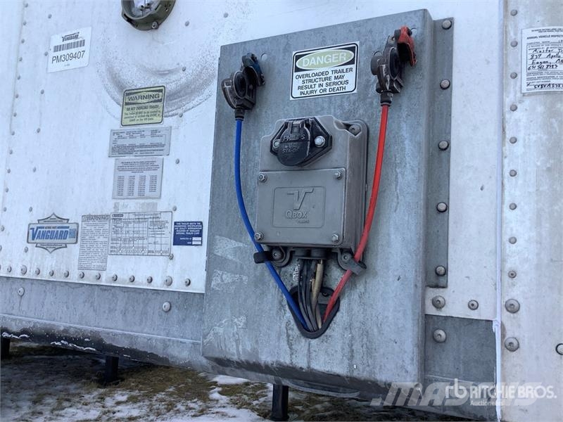 Vanguard 53 ft x 102 in T/A Van Trailer Ремаркета фургони