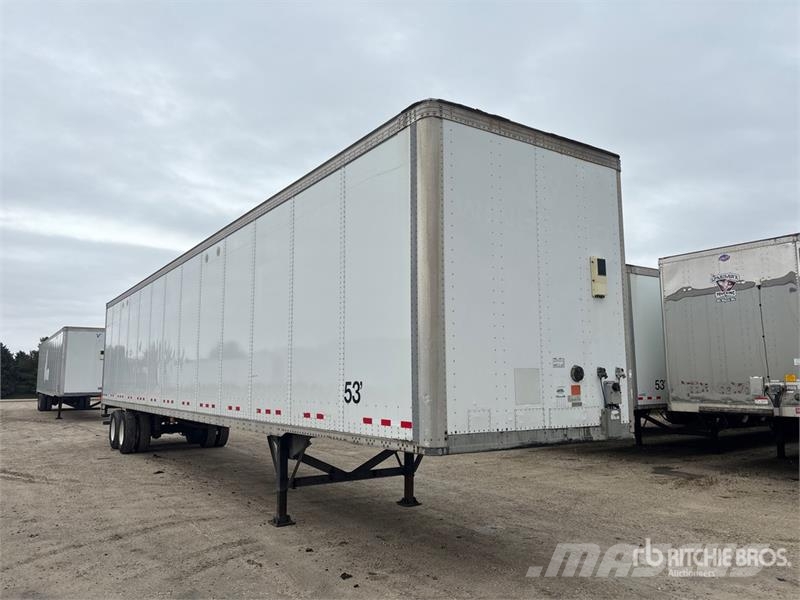 Vanguard 53 ft x 102 in T/A Van Trailer Cajas de remolque