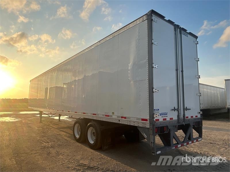 Vanguard 53 ft x 102 in T/A Van Trailer Skappåbygg