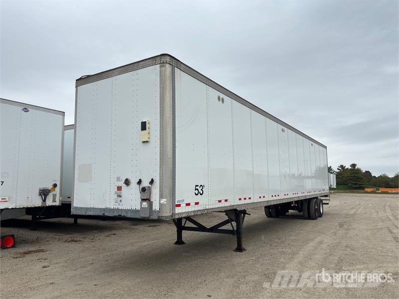 Vanguard 53 ft x 102 in T/A Van Trailer Kapali kasa treylerler
