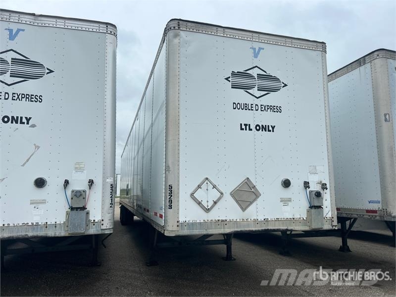 Vanguard 53 ft x 102 in T/A Van Trailer Прицепы-фургоны