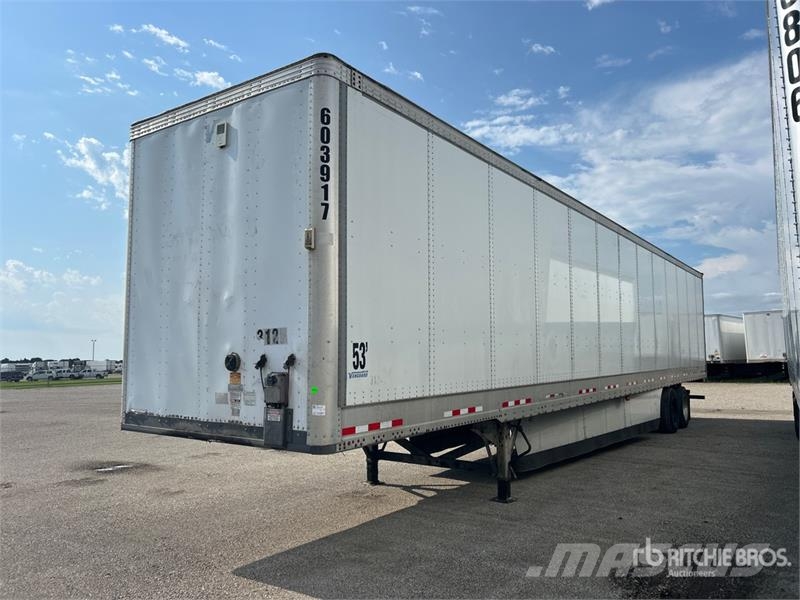 Vanguard 53 ft x 102 in T/A Van Trailer Прицепы-фургоны
