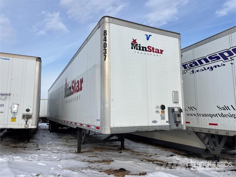 Vanguard 53 ft x 102 in T/A Van Trailer Cajas de remolque