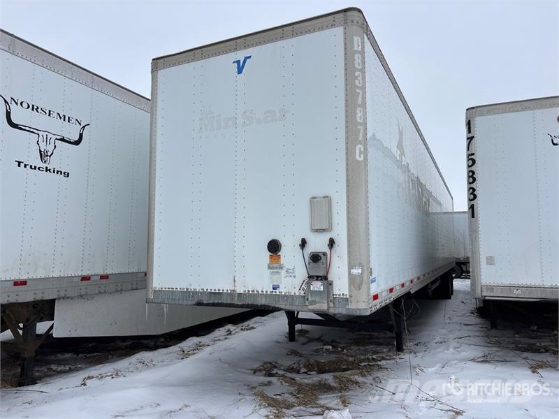 Vanguard 53 ft x 102 in T/A Specialized Decking Van Trailer Box body trailers