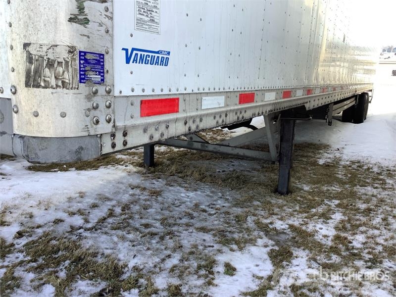 Vanguard 53 ft x 102 in T/A Specialized Decking Van Trailer Прицепы-фургоны
