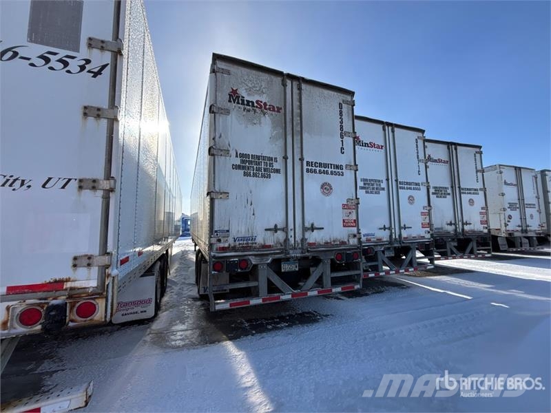 Vanguard 53 ft x 102 in T/A Van Trailer Cajas de remolque
