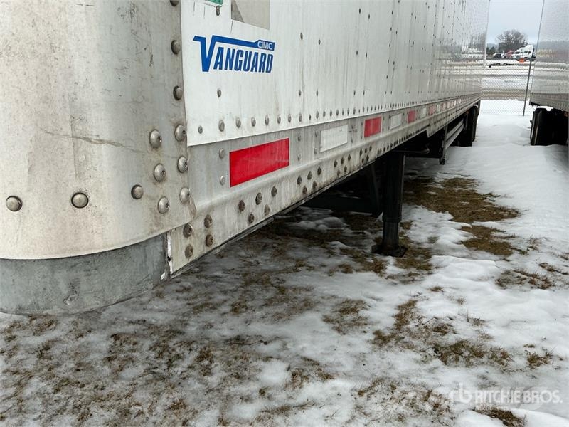 Vanguard 53 ft x 102 in T/A Van Trailer Cajas de remolque
