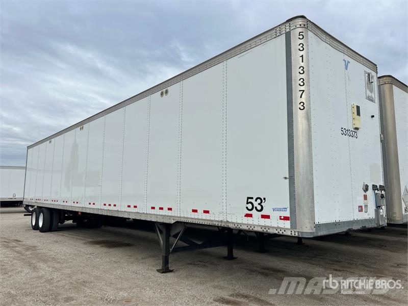 Vanguard 53 ft x 102 in T/A Van Trailer Furgons