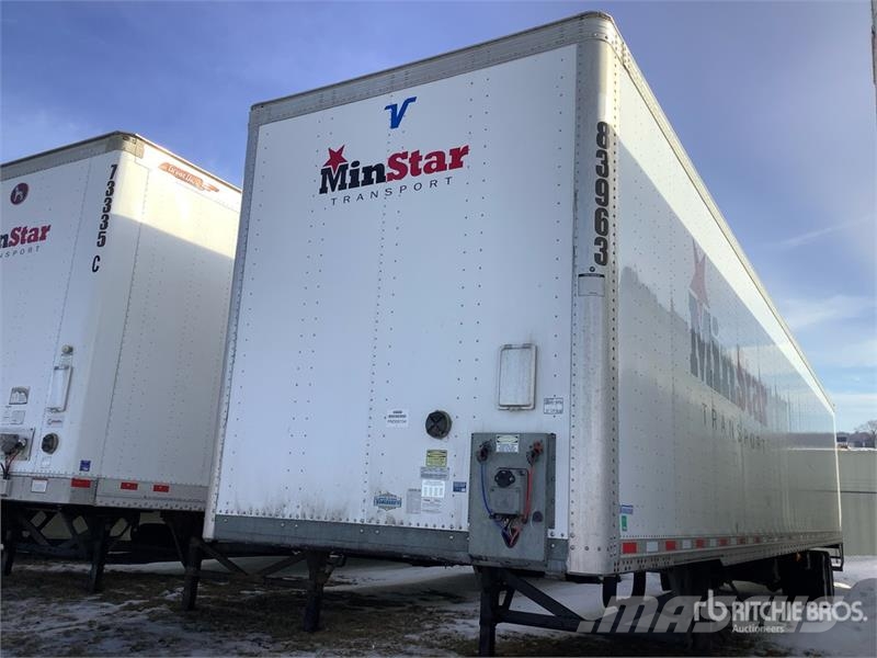 Vanguard 53 ft x 102 in T/A Van Trailer Cajas de remolque