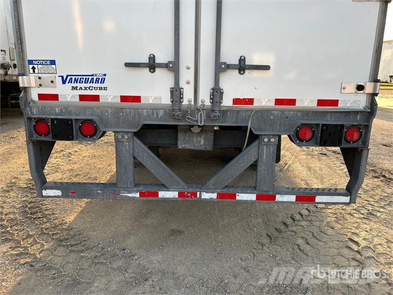 Vanguard 53 ft x 102 in T/A Van Trailer Skappåbygg