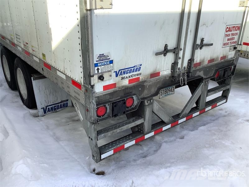 Vanguard 53 ft x 102 in T/A Van Trailer Cajas de remolque