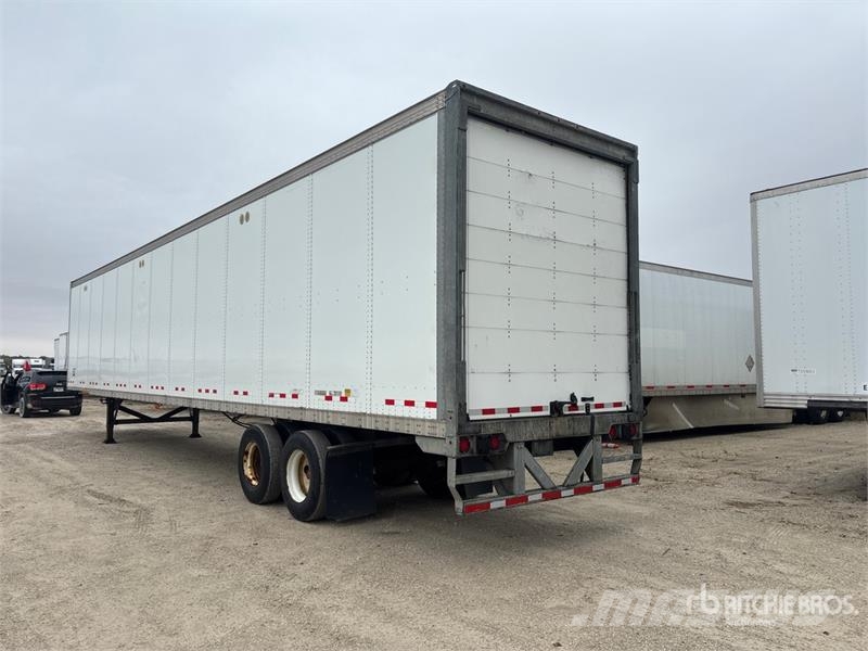 Vanguard 53 ft x 102 in T/A Van Trailer Kapali kasa treylerler