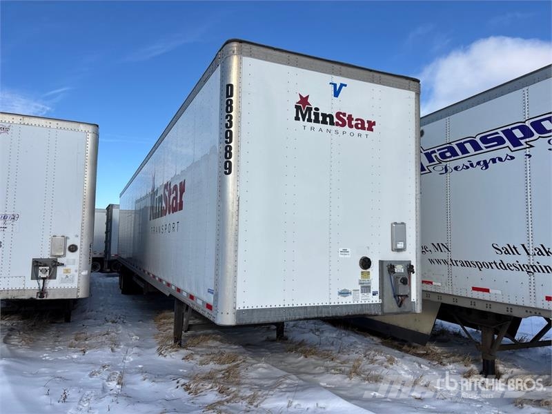 Vanguard 53 ft x 102 in T/A Van Trailer Cajas de remolque