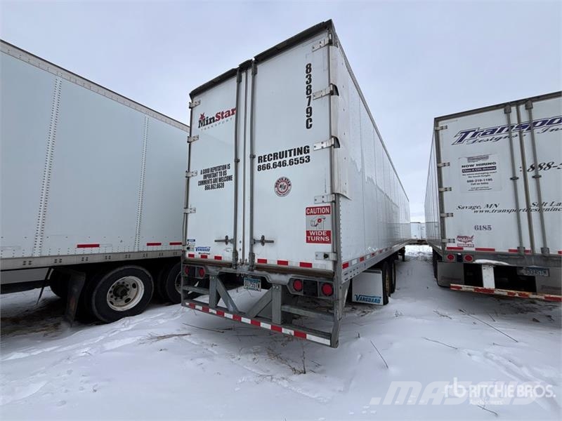 Vanguard 53 ft x 102 in T/A Van Trailer Cajas de remolque